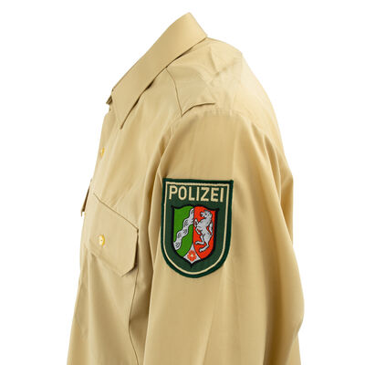 German Police Service Shirt - Size Medium | Unissued, , large